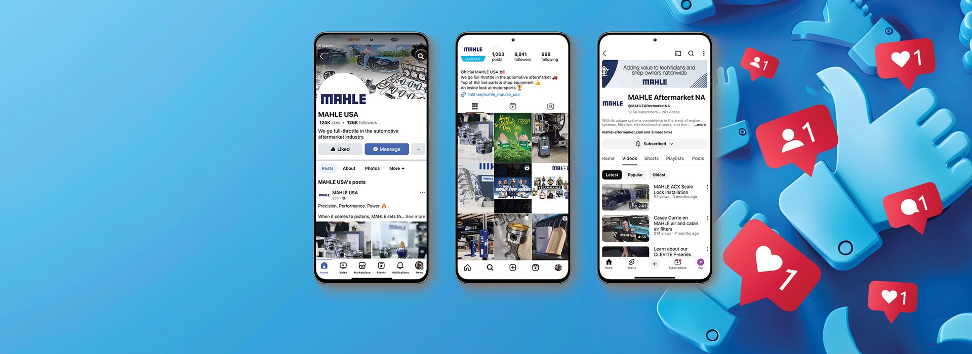 Follow MAHLE on Social!