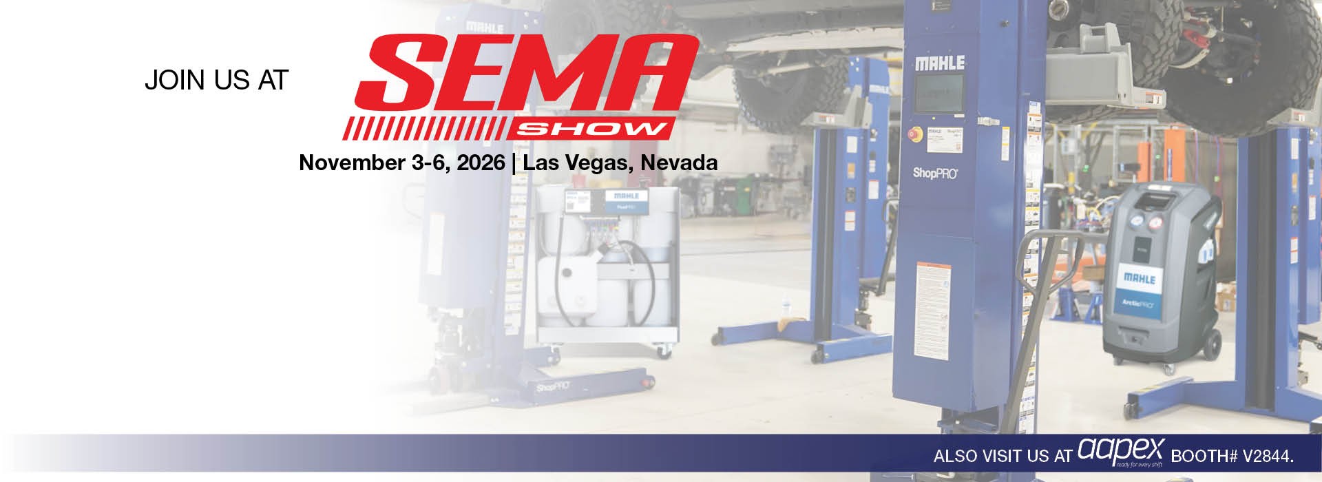 Visit us at SEMA! 